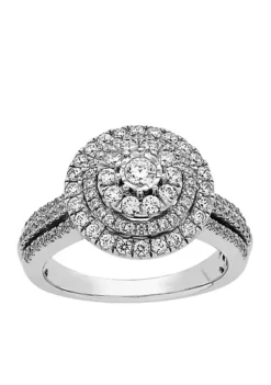 Buy 😉 My Forever 1 ct. t.w. Diamond Composite Engagement Ring in 10k White Gold by Belk & Co. ⌛ -DealsBelk & Co. Store Belk 13865