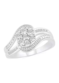 Cheapest ✔️ 1/6 ct. t.w. Diamond Sterling Silver Fashion Ring by Belk & Co. 🛒 -DealsBelk & Co. Store Belk 13889