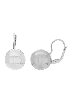 Flash Sale 😀 Polished Round Bead Earrings In Sterling Silver by Belk & Co. 😉 -DealsBelk & Co. Store Belk 13958