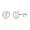 Top 10 😉 9-10mm Cultured Freshwater Pearl Stud Earrings in 14k White Gold by Belk & Co. 🧨