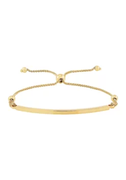 Best reviews of ⌛ Bolo Bead with Curved Bar Bracelet in 10k Yellow Gold by Belk & Co. 🧨 -DealsBelk & Co. Store Belk 1401