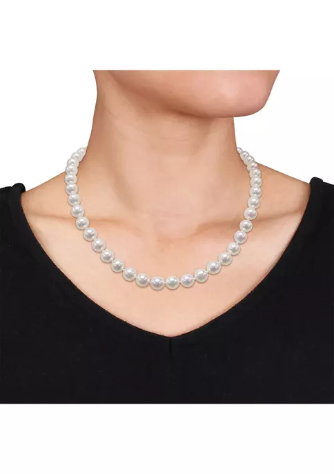 Coupon ๐ 18" 8-8.5MM Japanese Akoya Cultured Pearl Necklace with 14K FE Clasp, AA Quality by Belk & Co. ๐ 2 Coupon ๐ 18" 8-8.5MM Japanese Akoya Cultured Pearl Necklace with 14K FE Clasp, AA Quality by Belk & Co. ๐ - Image 2