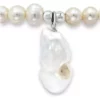 Best deal ✨ Fresh Water Pearl Drop Charm Bracelet in Sterling Silver by Belk & Co. ⭐