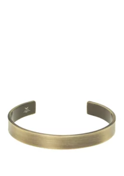Brand new 🔥 Stainless Steel Cuff Bangle with Antique Gold by Belk & Co. 🎉
