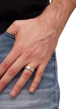 Best Pirce 🎉 Men's Lord's Prayer Band in Stainless Steel by Belk & Co. 🧨 -DealsBelk & Co. Store Belk 14209