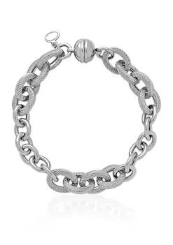 Coupon โ Sterling Silver Rope Oval Link Bracelet by Belk & Co. ๐ 3 Coupon โ Sterling Silver Rope Oval Link Bracelet by Belk & Co. ๐ -DealsBelk & Co. Store Belk 14235