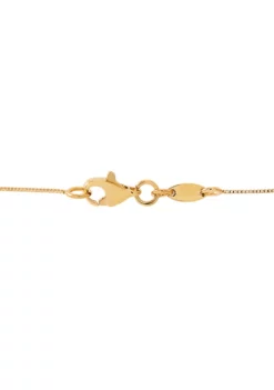 Flash Sale 😉 Open Cricles Necklace in 14K Yellow and White and Rose Gold with 17.5 Inch Box Chain by Belk & Co. 🎁 -DealsBelk & Co. Store Belk 14272