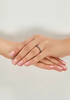 Buy 💯 Blue Topaz Ring in 10K Rose Gold by Belk & Co. 😉 -DealsBelk & Co. Store Belk 14278