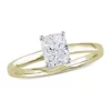 Wholesale 🌟 1 CT TW Cushion Cut Diamond Solitaire Engagement Ring in 14k Yellow Gold by Belk & Co. 🌟