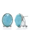 Coupon 🌟 Sterling Silver Milky Aquamarine Earrings by Belk & Co. 🤩