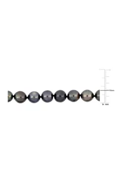 Brand new ⭐ 18" 8-10MM Black Tahitian Cultured Pearl Necklace W/ Silver 9MM Ball Clasp (B Quality) by Belk & Co. 🤩 8 Brand new ⭐ 18" 8-10MM Black Tahitian Cultured Pearl Necklace W/ Silver 9MM Ball Clasp (B Quality) by Belk & Co. 🤩 -DealsBelk & Co. Store Belk 14393