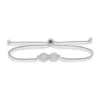 Hot Sale 😉 1/6 ct. t.w. Diamond Infinity Adjustable Bracelet in Sterling Silver by Belk & Co. 🛒