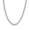 New 😀 Sterling Silver 4.4mm Curb Link Chain Necklace by Belk & Co. 🎁