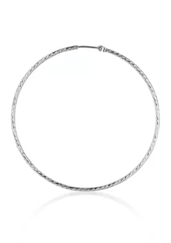 Flash Sale ✨ Sterling Silver Hoop Earrings by Belk & Co. 🎉 -DealsBelk & Co. Store Belk 14499