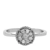 Wholesale 🎉 1/5 ct. t.w. Diamond Cluster Ring in Sterling Silver by Belk & Co. 😉