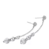 Outlet 👏 0.12 Diamond Drop Earrings in Sterling Silver by Belk & Co. 👏