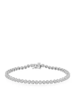 Buy 🤩 0.34 ct. t.w. Diamond Bracelet in 10K White Gold by Belk & Co. 🤩