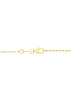 Hot Sale 🎉 14 Karat Yellow Gold Initial-E Necklace by Belk & Co. ⌛ -DealsBelk & Co. Store Belk 14638