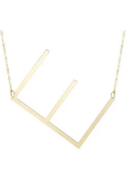 Hot Sale 🎉 14 Karat Yellow Gold Initial-E Necklace by Belk & Co. ⌛ -DealsBelk & Co. Store Belk 14639