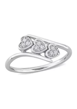 Deals ๐ 1/10 CT TW Diamond Triple Heart Bypass Promise Ring in Sterling Silver by Belk & Co. ๐ 11 Deals ๐ 1/10 CT TW Diamond Triple Heart Bypass Promise Ring in Sterling Silver by Belk & Co. ๐ -DealsBelk & Co. Store Belk 14726
