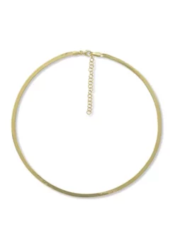 New 👍 Herringbone Chain in 10K Yellow Gold by Belk & Co. 💯