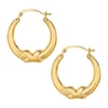 Deals ⌛ 10KY Hoop Earring by Belk & Co. ⭐