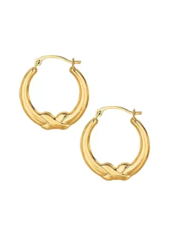 Deals ⌛ 10KY Hoop Earring by Belk & Co. ⭐ -DealsBelk & Co. Store Belk 14820