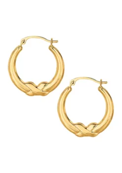 Deals ⌛ 10KY Hoop Earring by Belk & Co. ⭐ -DealsBelk & Co. Store Belk 14821