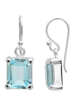 Cheapest 🔥 5 ct. t.w. Sky Blue Topaz Earrings in Sterling Silver by Belk & Co. 👍 -DealsBelk & Co. Store Belk 1484