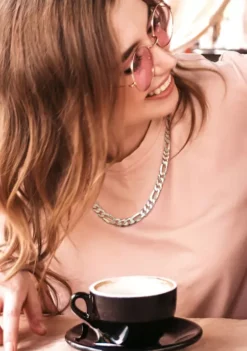 Cheapest 👏 Sterling Silver 8.9mm Flat Figaro Chain Necklace by Belk & Co. ✨ -DealsBelk & Co. Store Belk 14855