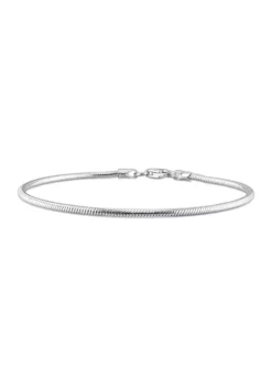 Outlet 😉 Sterling Silver 1.9mm Snake Chain Bracelet, 7.5" by Belk & Co. 🤩 -DealsBelk & Co. Store Belk 14917