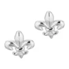 Cheap 😉 Sterling Silver Fleur De Lis Post Earring by Belk & Co. 😍