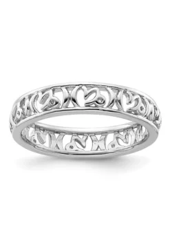 New 😀 Sterling Silver Stackable Expressions Capricorn Zodiac Ring by Belk & Co. 👍 -DealsBelk & Co. Store Belk 14964