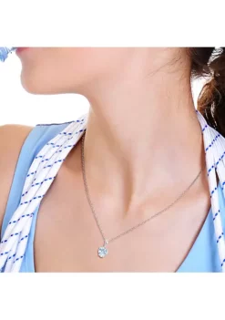 Best deal 🧨 1 ct. t.g.w. Sky Blue Topaz Solitaire Pendant with Chain in Sterling Silver by Belk & Co. 🥰 -DealsBelk & Co. Store Belk 14977
