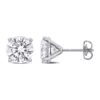 Deals 🎁 4 ct. t.w. Created Moissanite Solitaire Stud Earrings in 14k White Gold by Belk & Co. ⭐