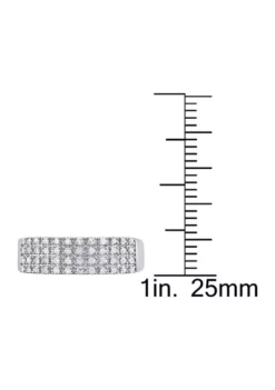Best Pirce 🔔 1/4 ct. t.w. Diamond Anniversary Band In Sterling Silver by Belk & Co. 🛒 -DealsBelk & Co. Store Belk 15132