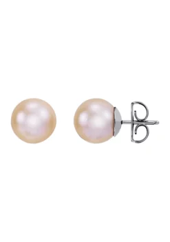 Best Pirce 🥰 Ming Pearl Earrings in Sterling Sliver by Belk & Co. 🌟 -DealsBelk & Co. Store Belk 15143