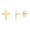 Promo 🎉 14KY CROSS POST EARRING by Belk & Co. ✨