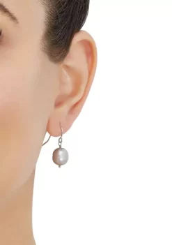 Hot Sale 🤩 Gray Ringed Oval Pearl Jewelry Set in Sterling Silver by Belk & Co. 😀 -DealsBelk & Co. Store Belk 15190