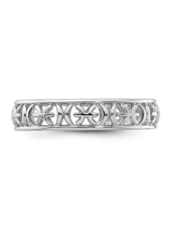 Hot Sale ⭐ Sterling Silver Stackable Expressions Pisces Zodiac Ring by Belk & Co. ❤️ -DealsBelk & Co. Store Belk 15196