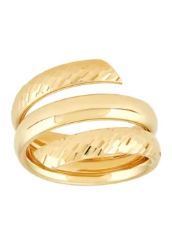 Discount 😉 3 Row Wrap Band in 10K Yellow Gold by Belk & Co. 😀 -DealsBelk & Co. Store Belk 15201