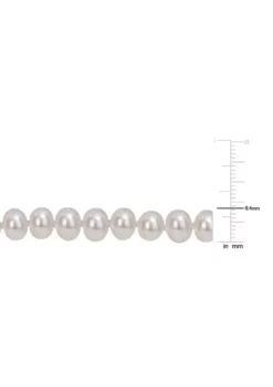 Deals 🎉 5-6MM Freshwater Cultured Pearl 18" Strand Necklace with Sterling Silver Clasp by Belk & Co. 🥰 -DealsBelk & Co. Store Belk 15238