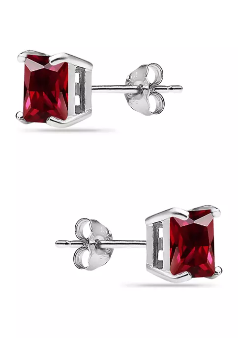 Cheap ๐ 3.75 ct. t.w. Garnet Stud Earrings, Sterling Silver by Belk & Co. ๐ฅ 2 Cheap ๐ 3.75 ct. t.w. Garnet Stud Earrings, Sterling Silver by Belk & Co. ๐ฅ - Image 2