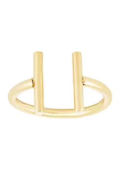 Cheap 🔥 14KY OPEN BAR RING by Belk & Co. 👍 -DealsBelk & Co. Store Belk 15344