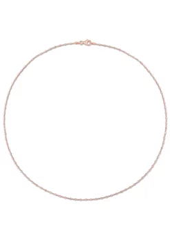 Cheapest 🎁 Bead Chain Necklace in 18k Rose Gold Plated Sterling Silver, 20" by Belk & Co. 😀 -DealsBelk & Co. Store Belk 15374