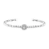 Best deal 🤩 1/5 ct. t.w. Diamond Bracelet in Sterling Silver by Belk & Co. ✔️