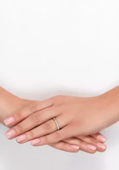 Cheapest 🌟 Grown With Love 3/8 ct. t.w. Lab Grown Diamond Wedding Band in 14K White Gold by Belk & Co. 🔥 -DealsBelk & Co. Store Belk 15429