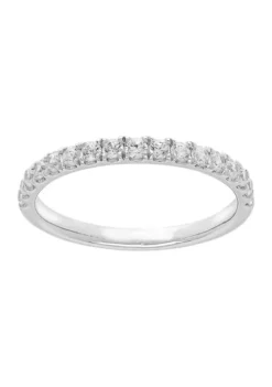 Cheapest 🌟 Grown With Love 3/8 ct. t.w. Lab Grown Diamond Wedding Band in 14K White Gold by Belk & Co. 🔥 -DealsBelk & Co. Store Belk 15431