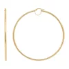 Hot Sale 🔔 Round Hoop Earrings in 10K Yellow Gold by Belk & Co. 🎁