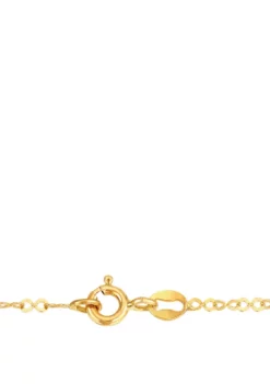 Budget ⌛ 18 Inch Link Chain in 10K Yellow Gold by Belk & Co. 🧨 -DealsBelk & Co. Store Belk 15503